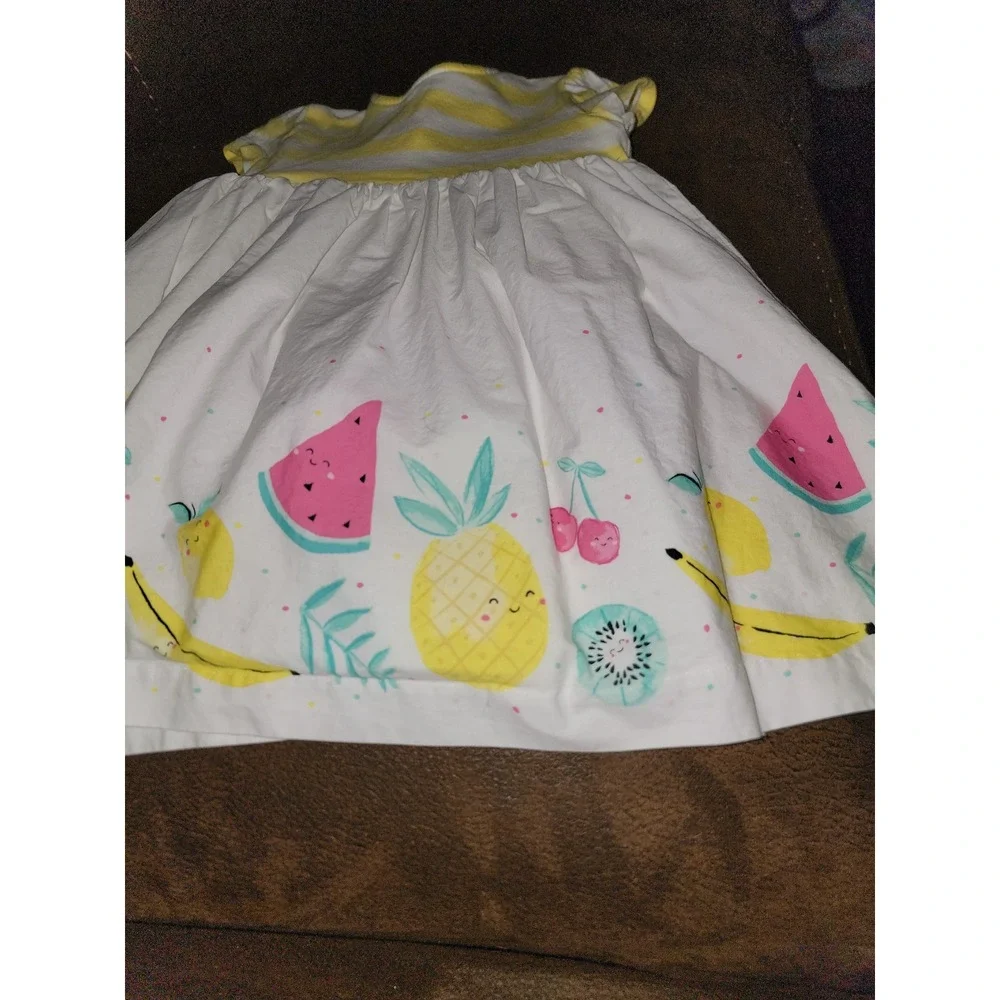 Gymboree layette line California dreamers pineapple citrus‎ dress 18 24 months